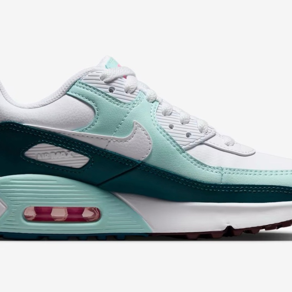 Youth Mint & Teal Athletic Sneakers - White Accent - Picture 6 of 7